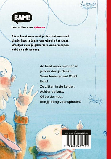 Bam! ik lees: spinnen zijn niet eng 6+
