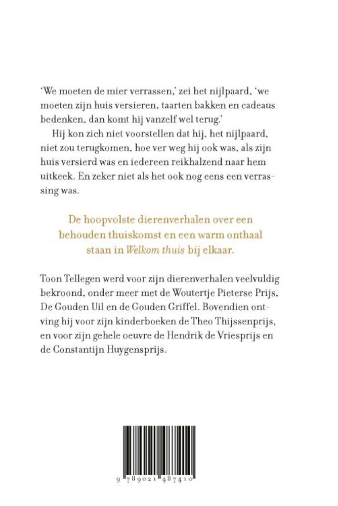 Load image into Gallery viewer, Toon tellegen: welkom thuis. cadeauboekj
