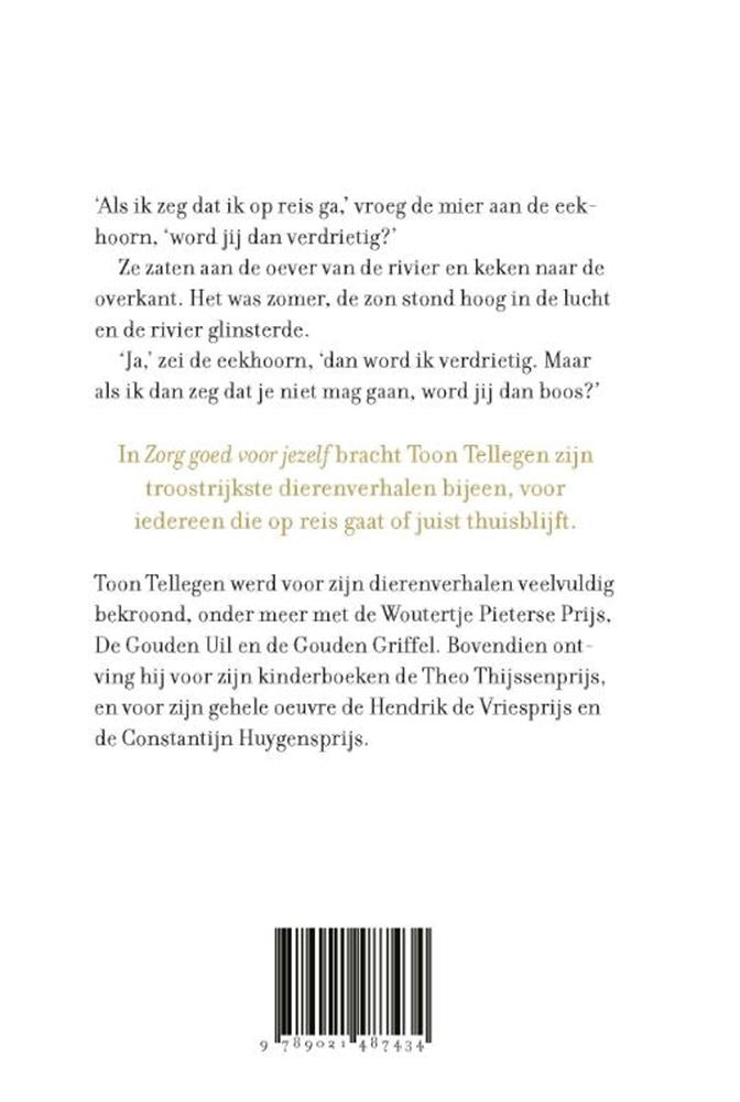 Load image into Gallery viewer, Toon tellegen: zorg goed voor jezelf. ca

