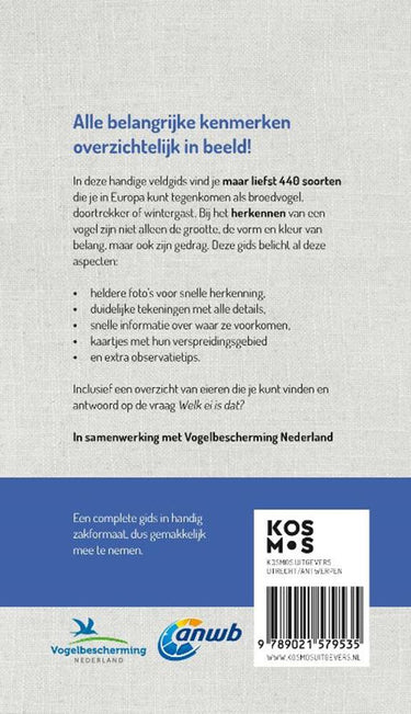 Anwb-gids: welke vogel is dat?