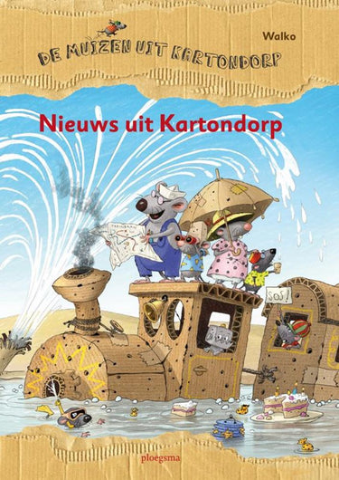 Muizen uit kartondorp: nieuws uit karton