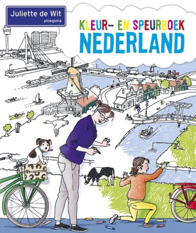Load image into Gallery viewer, Kleur- en speurboek nederland. 6+
