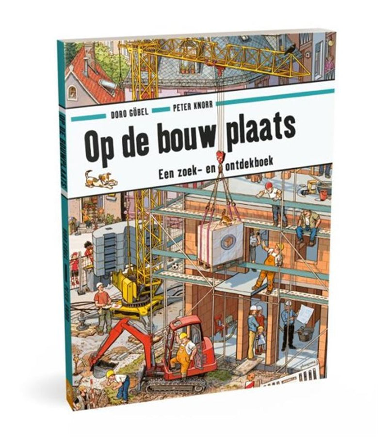 Load image into Gallery viewer, Op de bouwplaats (zoek- en ontdekboek).
