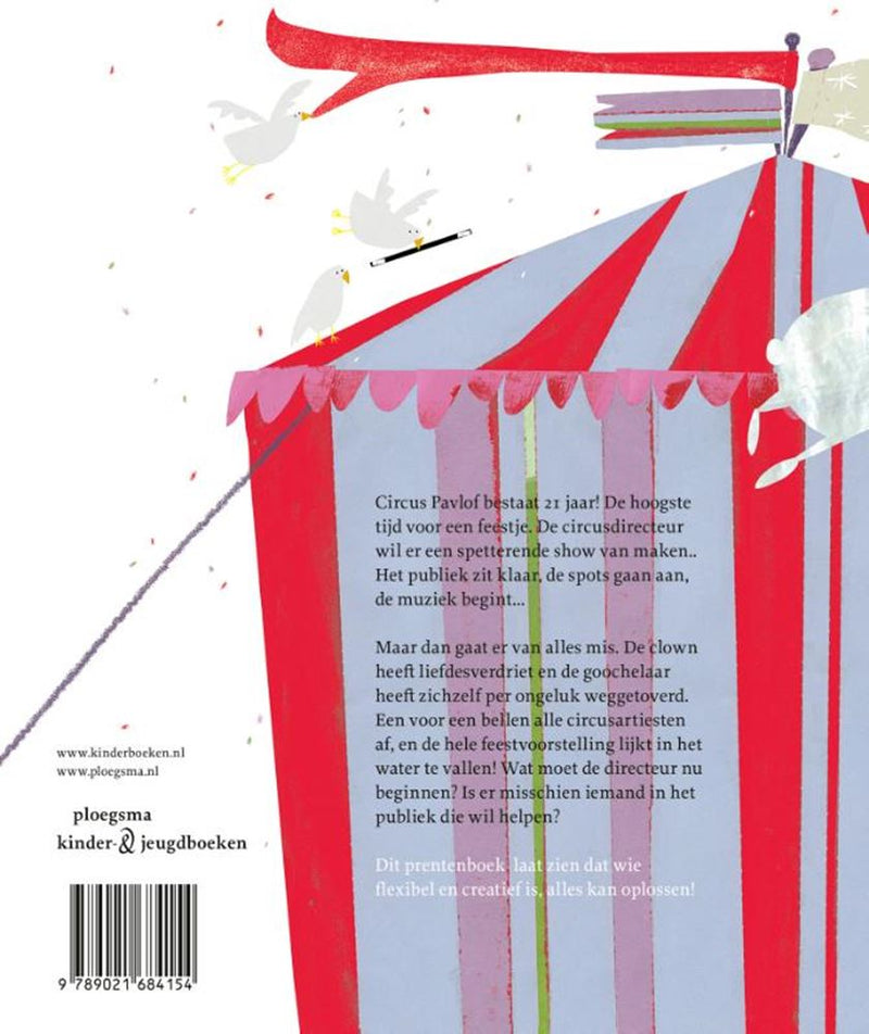 Load image into Gallery viewer, Circus pavlof. prentenboek. 4+
