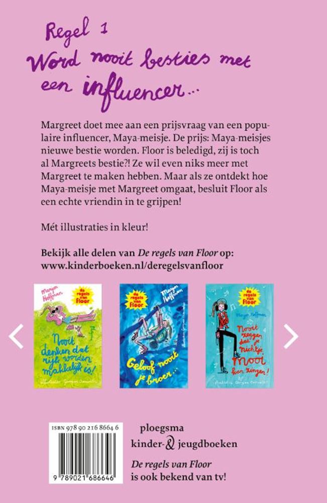 Load image into Gallery viewer, Floor: word nooit besties met een influe
