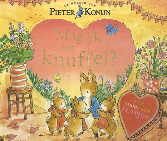 Pieter konijn. mag ik een knuffel? 2+