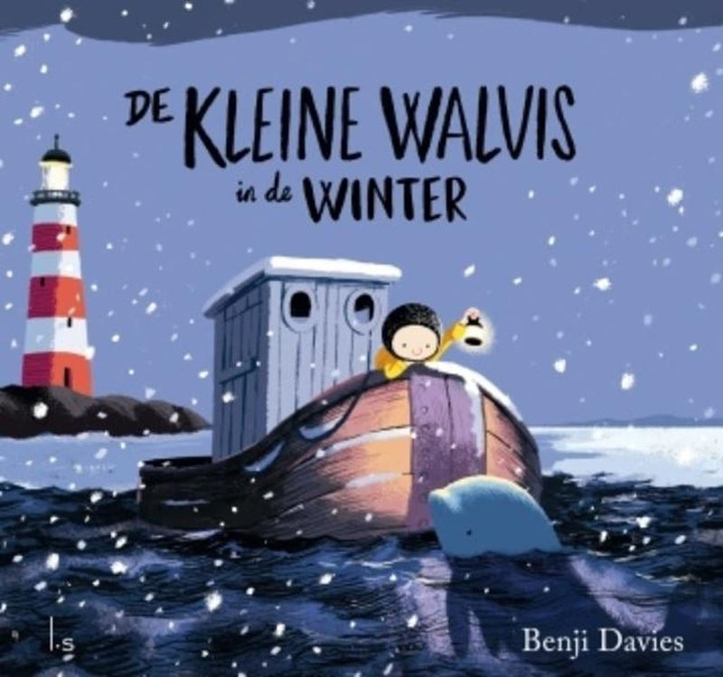 Load image into Gallery viewer, De kleine walvis in de winter. 2+
