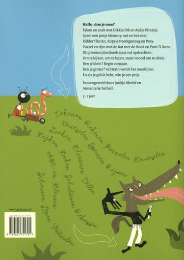 Het gottmer prentendoeboek. 3+