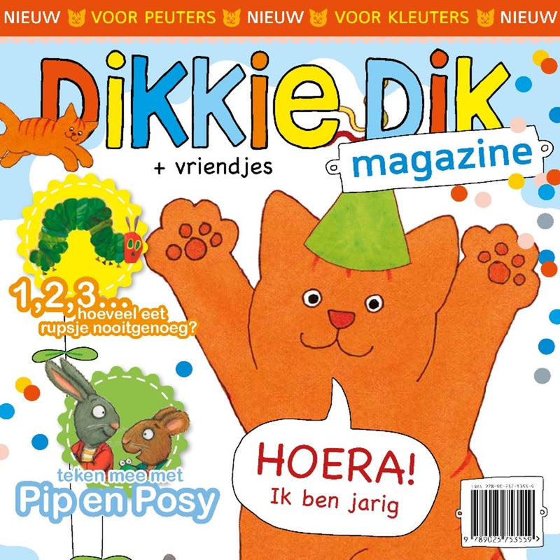 Load image into Gallery viewer, Dikkie dik-magazine: feest! 2+
