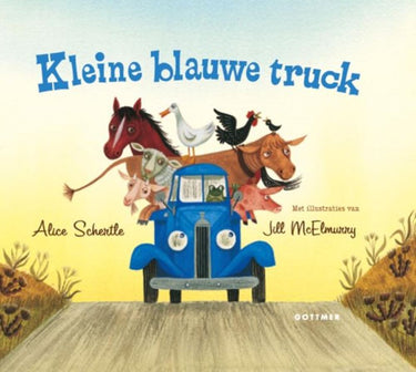 Kleine blauwe truck (kartonboek). 2+