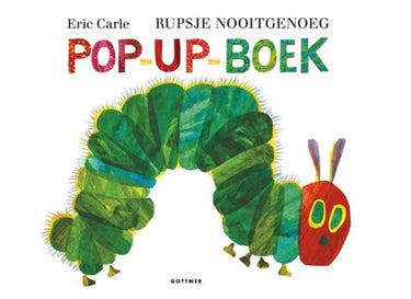 Rupsje nooitgenoeg (pop-up boek). 3+