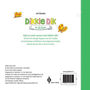 Gottmer uitgevers groep dikkie dik in de tuin