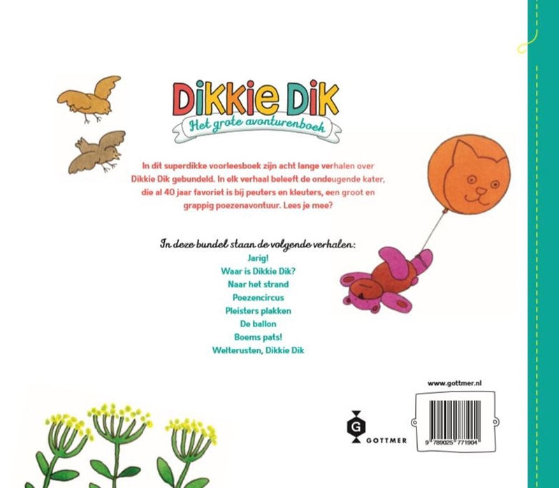 Load image into Gallery viewer, Centraal boekhuis dikkie dik. het grote avonturenboek. 3+

