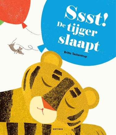 Gottmer uitgevers groep ssst. de tijger slaapt. kartonboek. 3+