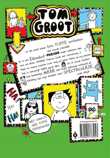 Tom groot 18: tien toffe verhalen. 9+