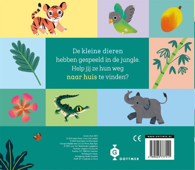 Load image into Gallery viewer, Schuifboekje: kom je thuis kleine tijger
