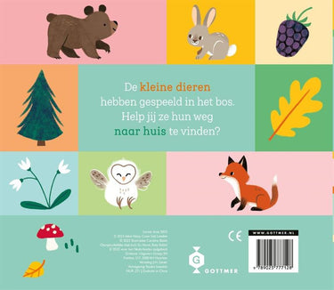 Schuifboekje: kom je thuis klein konijnt