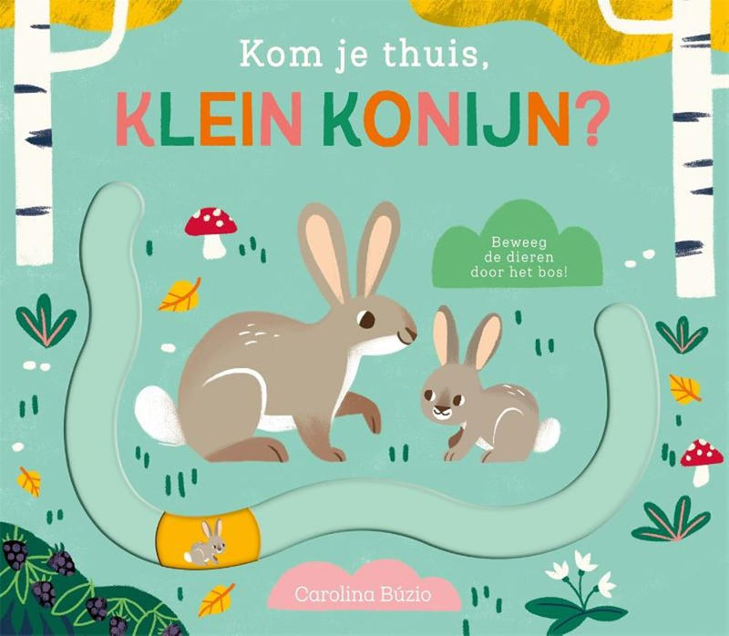 Load image into Gallery viewer, Schuifboekje: kom je thuis klein konijnt

