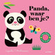 Flapjesboek: panda, waar ben je (karton)