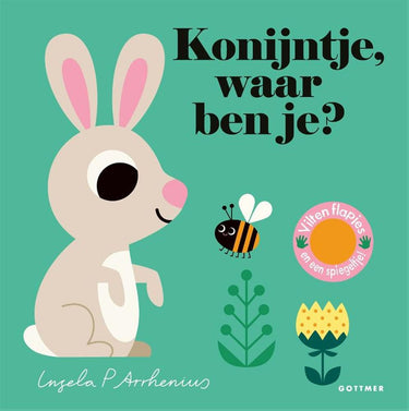 Konijntje, waar ben je (karton). 2+