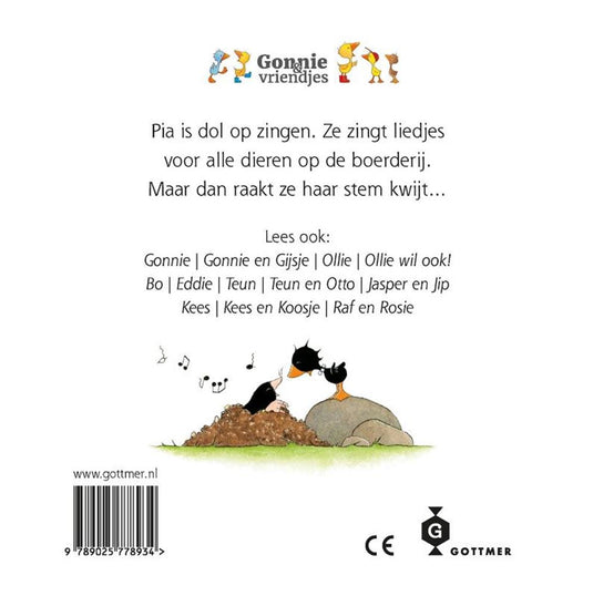 Gonnie: pia. kartonboek. 2+