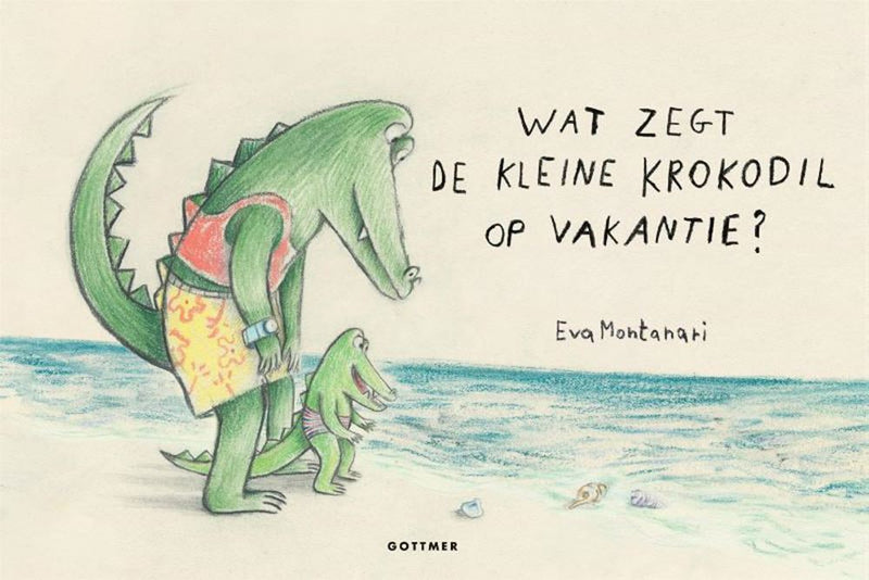 Load image into Gallery viewer, Wat zegt de kleine krokodil op vakantie?
