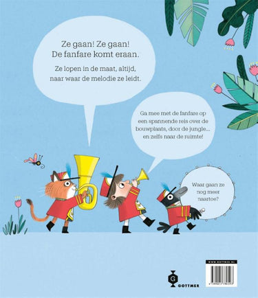 Prentenboek: daar komt de fanfare 3+