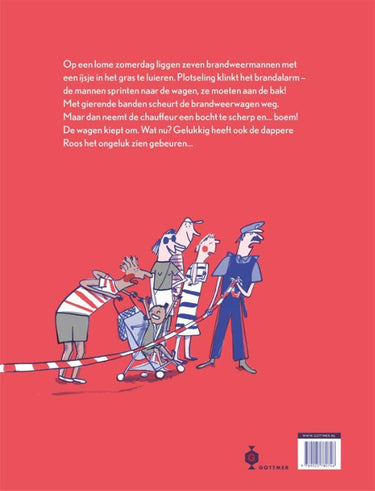 Prentenboek: roos redt de brandweer 4+