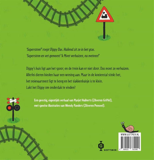 Prentenboek: dippy das moet verhuizen.