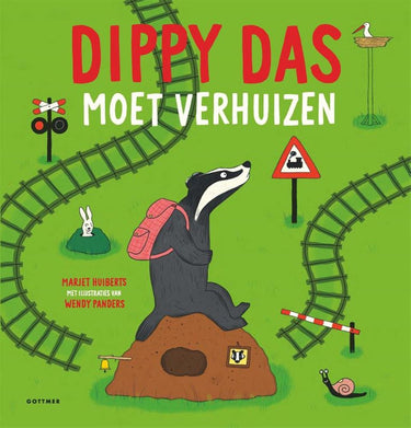 Prentenboek: dippy das moet verhuizen.