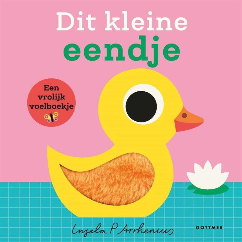 Load image into Gallery viewer, Voelboekje: dit kleine eendje 1+
