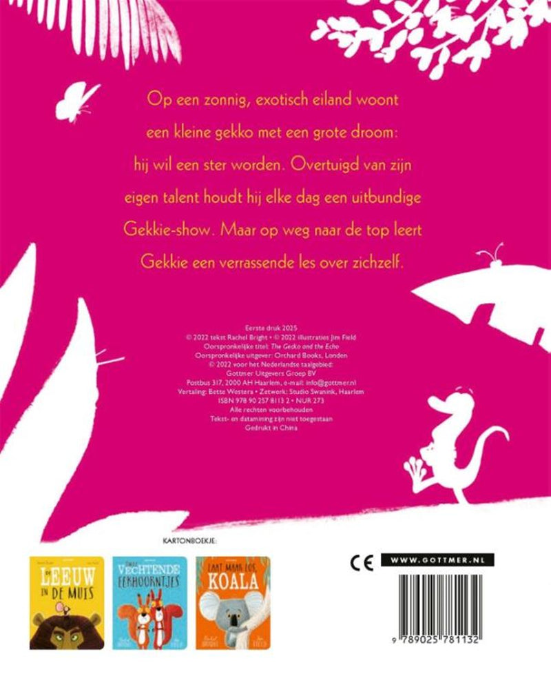Load image into Gallery viewer, Kartonboek: gekkie de gekko 3+

