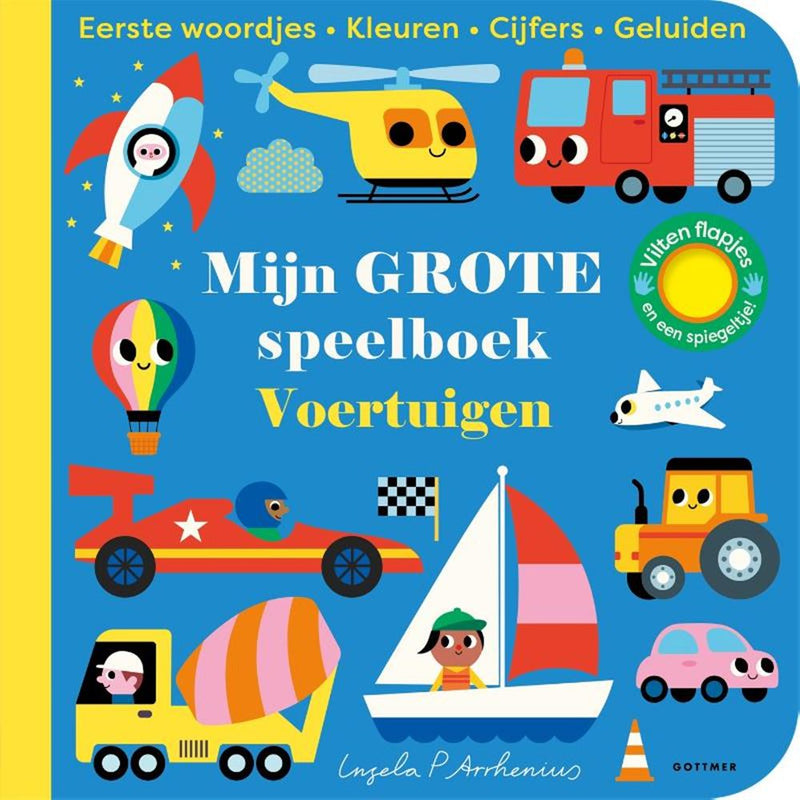 Load image into Gallery viewer, Gottmer uitgevers groep mijn grote speelboek voertuigen
