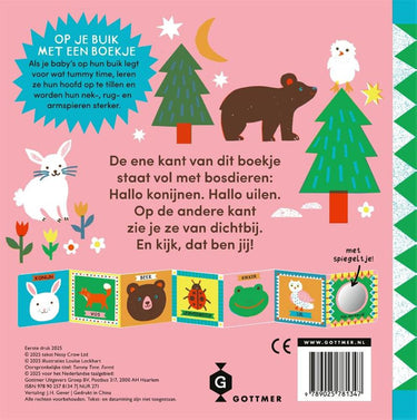 Kartonboek: tummy time in het bos 1+