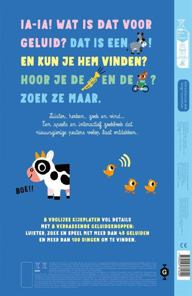 Mijn grote zoekboek met geluiden 2+