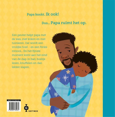 Prentenboek papa ruimt het op 2+