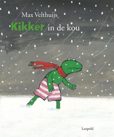 Kikker in de kou (groot). 4+