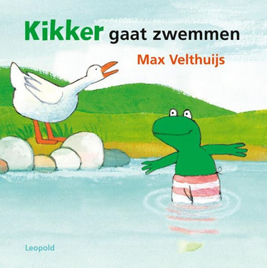 Centraal boekhuis kikker gaat zwemmen (karton). 2+