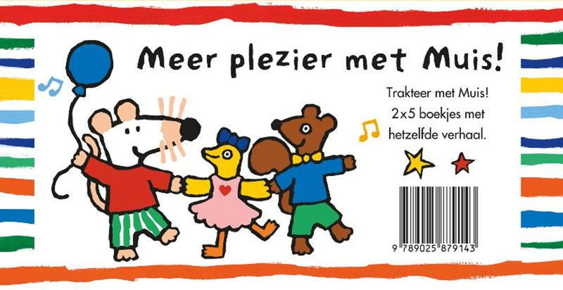 Load image into Gallery viewer, Wpg uitgevers muis uitdeelboekjes, (10 st)
