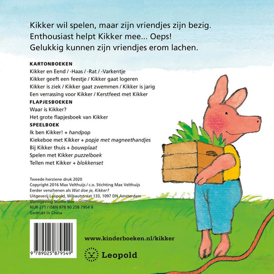 Centraal boekhuis oeps, kikker! flapjesboek