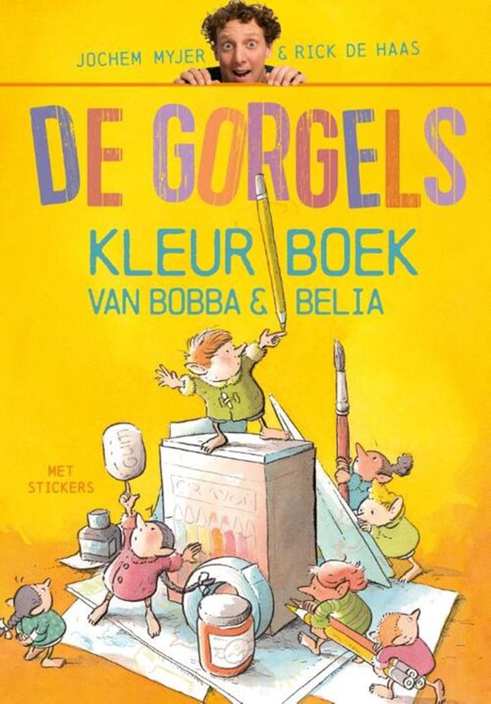 Load image into Gallery viewer, De gorgels gorgels - kleurboek van bobba belia
