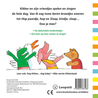 Wpg uitgevers zing mee met kikker. 3+