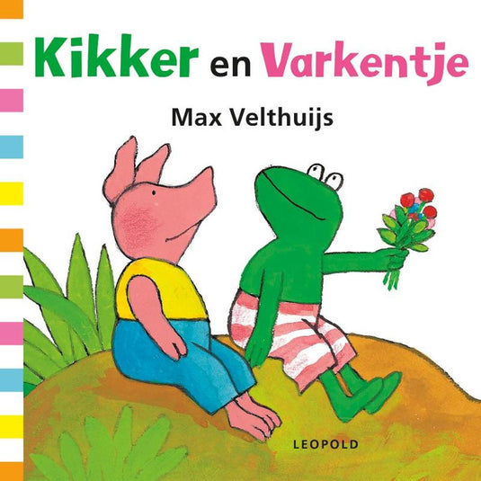 Kikker en varkentje. kartonboek. 0+