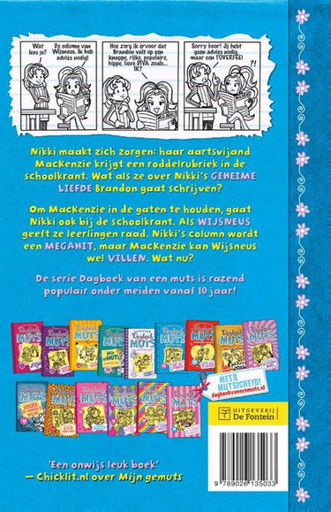Centraal boekhuis dagboek van een muts - nikki weet raad