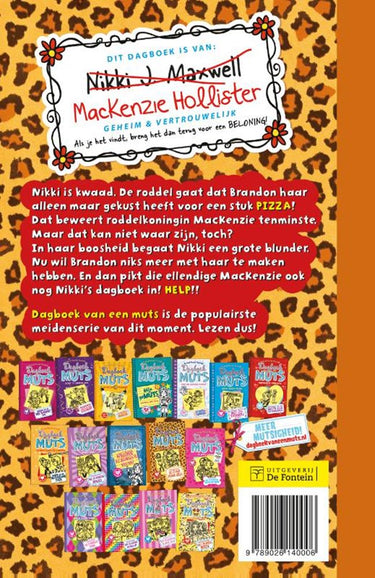 Centraal boekhuis dagboek van een muts - houd de dief!