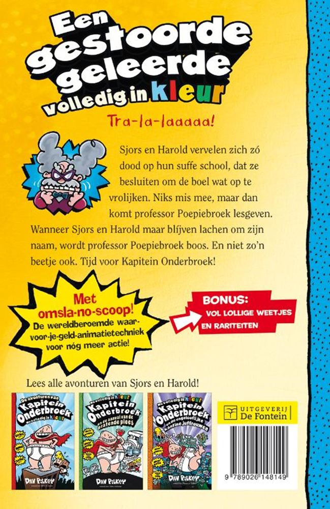 Load image into Gallery viewer, Kapitein onderbroek 4: plan van poepiebr
