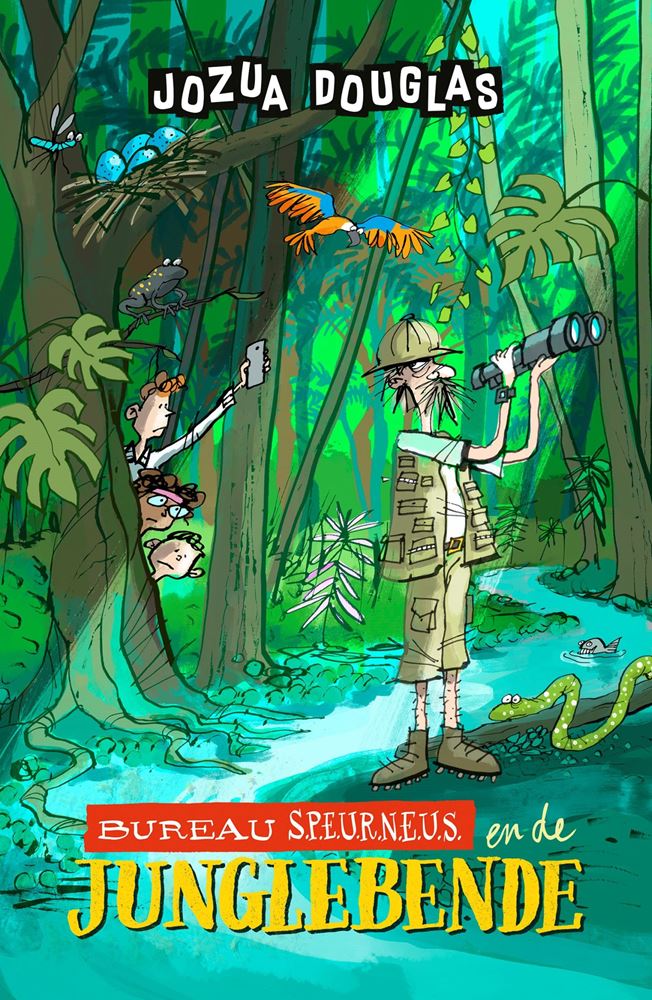 Load image into Gallery viewer, Bureau speurneus en de junglebende. 8+
