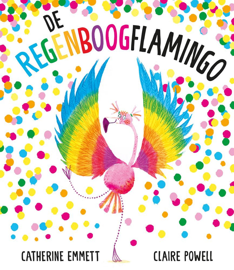 Load image into Gallery viewer, Prentenboek: de regenboogflamingo. 3+
