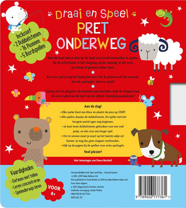 Spelletjesboek: pret onderweg. 4+