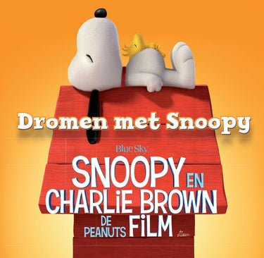 Dromen met snoopy (karton). 4+